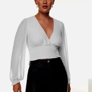 NWT Wilfred Wistful Top, Heatwave Blue Size M